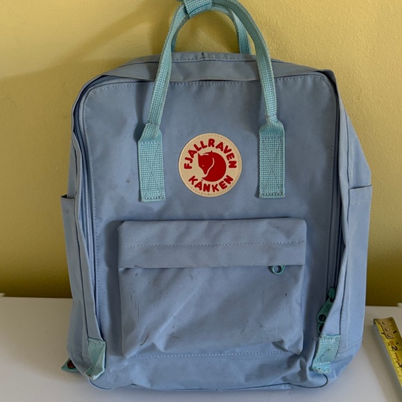 Fjallraven Kanken Blue Backpack - Picture 1 of 8